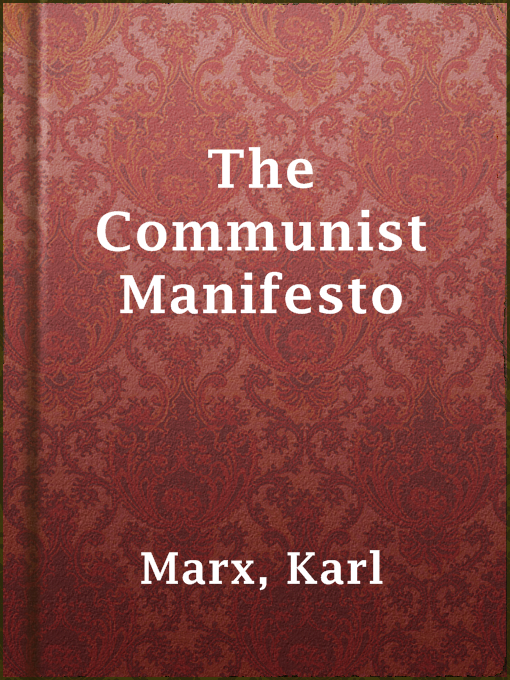 Title details for The Communist Manifesto by Karl Marx - Wait list